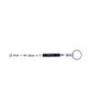 Troika Micro Construction Keylight Pen & Key Ring - Silver