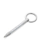 Troika Micro Construction Stylus Tool Pen & Key Ring - White
