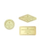 Ystudio Classic Set of Bookmarks - Brass