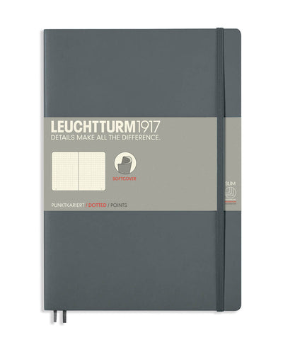 Leuchtturm1917 Composition (B5) Softcover Notebook - Anthracite