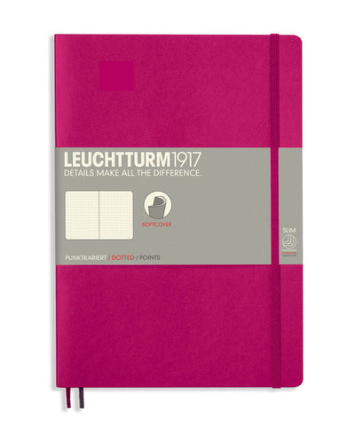 Leuchtturm1917 Composition (B5) Softcover Notebook - Berry