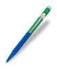Caran D'Ache 849 Paul Smith 2023 Ballpoint Pen - Cobalt Blue & Emerald Green