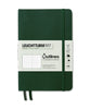 Leuchtturm1917 Softcover B6+ Outlines Notebook - Walden Green