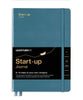Leuchtturm1917 Medium (A5) Hardcover Start-up Journal - Stone Blue