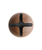 Objectiza Button Desk Tidy - Walnut