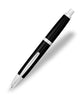Pilot Capless Rhodium Trim Fountain Pen - Black
