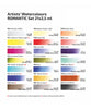 Rosa Gallery Watercolour Paints - Romantic Set of 21