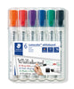 Staedtler Lumocolor Whiteboard Marker Pens - 6 Assorted Colours