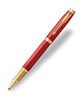 Parker IM Premium Rollerball Pen - Red with Gold Trim