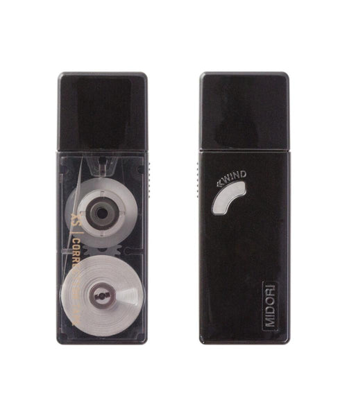 Midori XS Correction Tape - Black