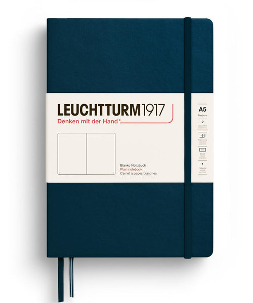 Leuchtturm1917 Medium (A5) Hardcover Notebook - Deep Sea