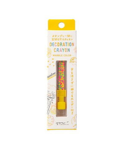 Midori Decoration Crayon - Flower Garden