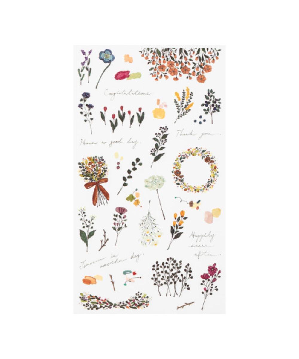 Notif Sticker Midori Transfer Sticker 2580 - Motif Flower | The Hamilton Pen Company