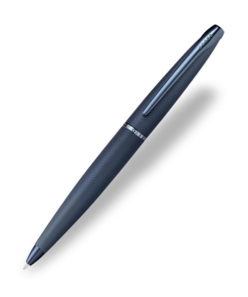 Cross ATX Fountain & Ballpoint Pen Set - Sandblasted Dark Blue | The ...