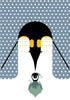 Pomegranate Boxed Christmas Cards - Charley Harper: Penguin Celebration