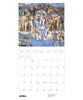 Michelangelo 2027 Pomegranate Wall Calendar