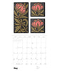 Arts & Crafts Tiles: Made by Motawi Tileworks 2027 Pomegranate Wall Calendar