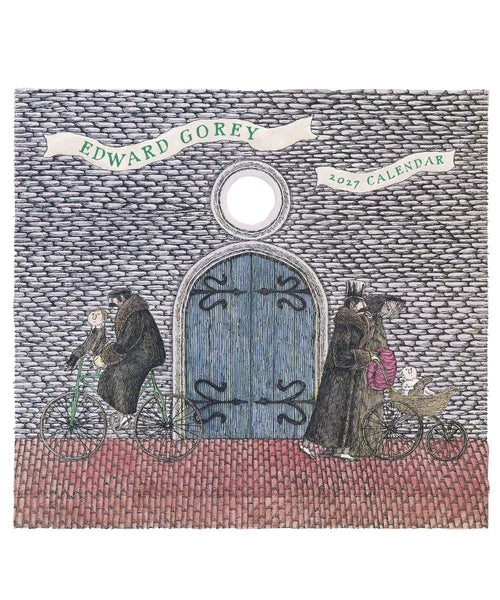 Edward Gorey 2027 Pomegranate Wall Calendar