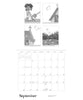 Edward Gorey 2027 Pomegranate Wall Calendar