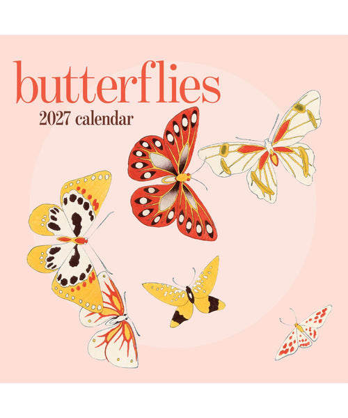 Butterflies 2027 Pomegranate Wall Calendar