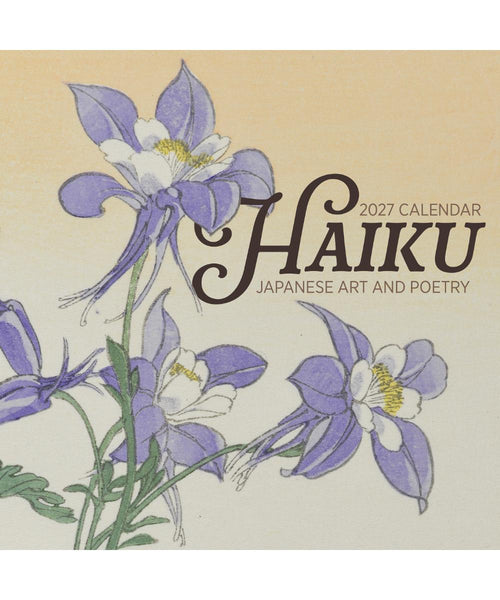Haiku: Japanese Art and Poetry 2027 Pomegranate Wall Calendar