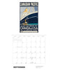 Canada: Vintage Travel Posters 2027 Pomegranate Wall Calendar