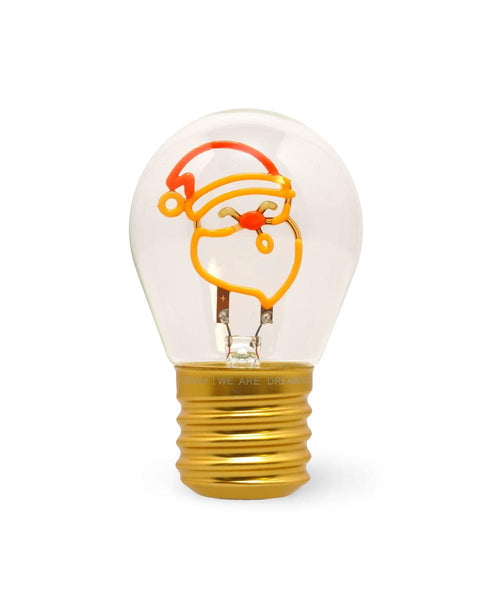 Legami Lightbulb Shaped Lamp - Santa