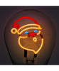 Legami Lightbulb Shaped Lamp - Santa