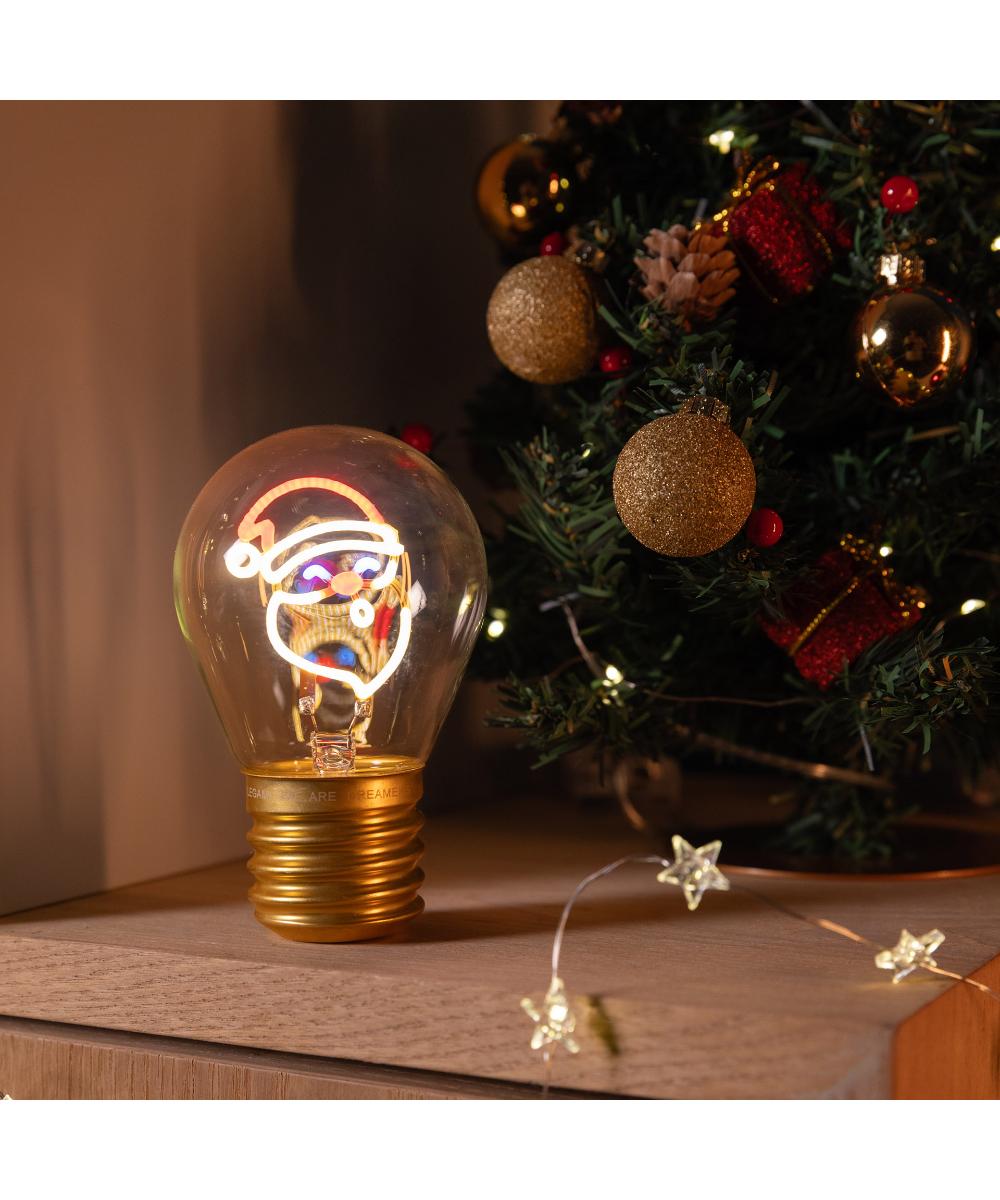 Legami Santa Legami Lightbulb Shaped Lamp - Santa | The Hamilton Pen Company