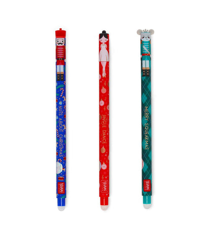 Legami It's Christmas Time Limited Edition Erasable Pen Set
