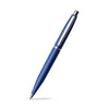 Sheaffer VFM Ballpoint Pen & Notebook Set - Neon Blue with Chrome Trims