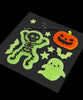 Legami Halloween Gel Window Stickers Small - Skeleton & Ghosts