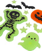Legami Halloween Gel Window Stickers Small - Skeleton & Ghosts