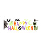 Legami Halloween Window Gel Stickers Large