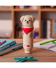 Legami Kawaii 2 in 1 Silicone Pencil Case - Golden Retriever