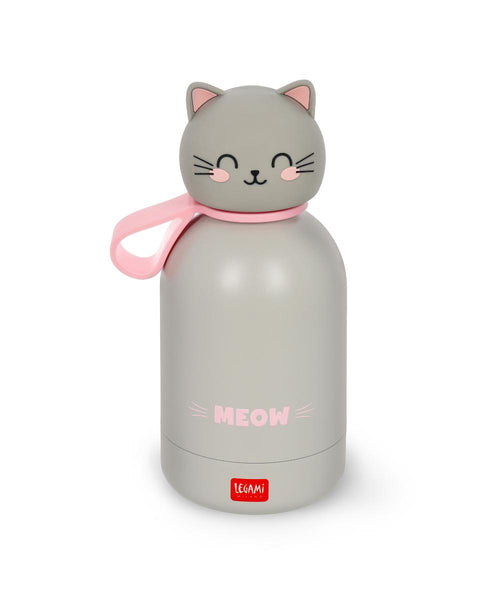 Legami Kids Drinks Bottle - Hot & Cold - Kitty