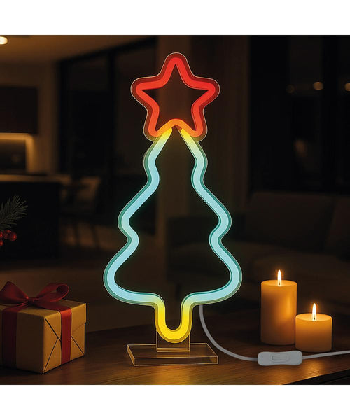 Legami Neon-Effect Sign - Christmas Tree