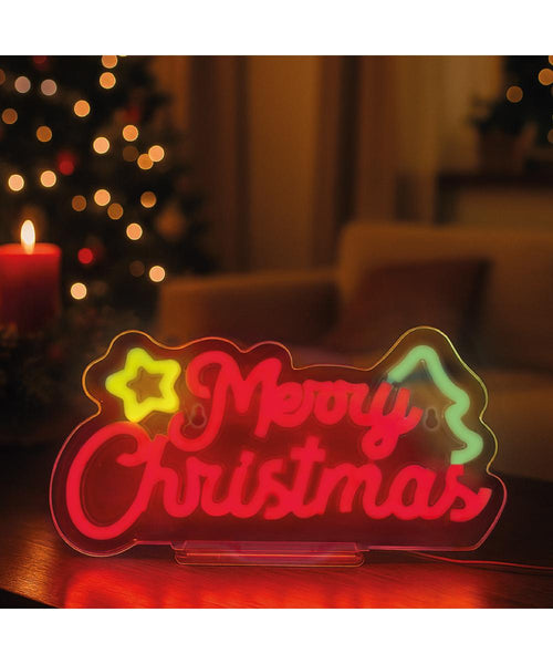 Legami Neon-Effect Sign - Merry Christmas