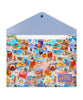 Legami Document Folder - Travel Stickers