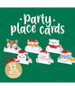 Legami Set of 12 Christmas Place Cards