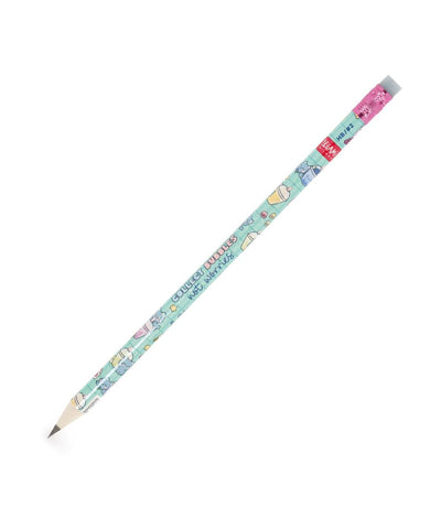 Legami I Used to be a newspaper - Recycled Paper Pencil - Bubble Tee Cat