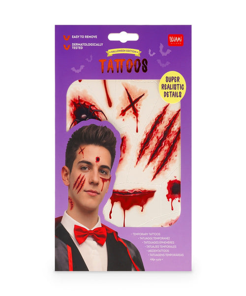 Legami Scar Face Tattoos