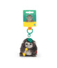 Legami Super Soft! Tiny Plush Key Ring - Gorilla