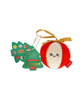 Legami Plush Christmas Decoration - Ball