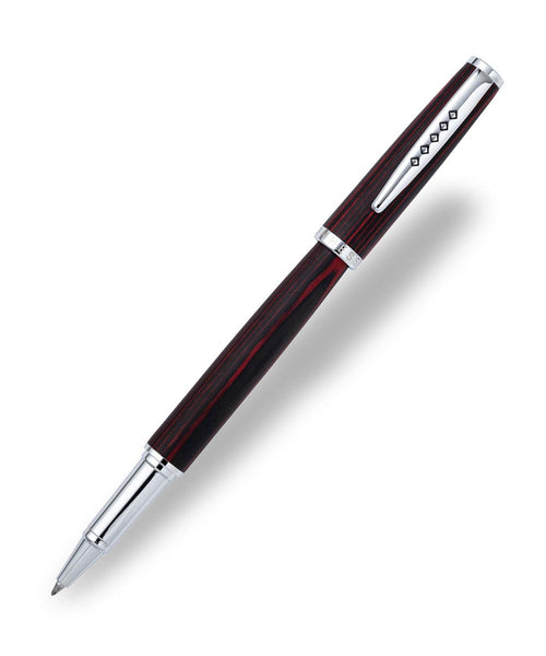 Tom Hessin Edinburgh Collection Rollerball Pen - Forth Bridge Red