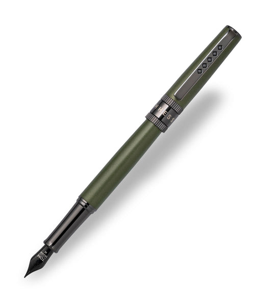 Tom Hessin Rebel Collection Fountain Pen - Garrison Green
