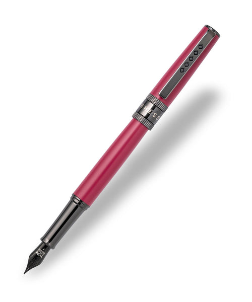 Tom Hessin Rebel Collection Fountain Pen - Jewellers Rouge