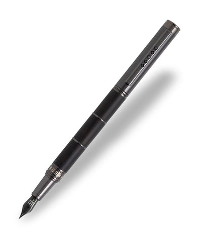 Tom Hessin Revolution Collection Fountain Pen - Charcoal