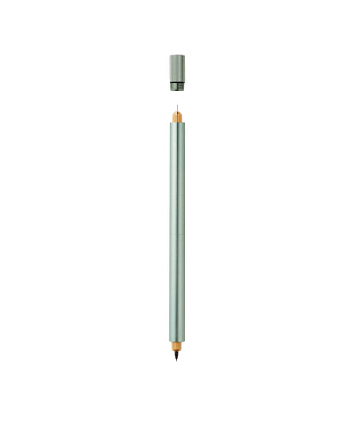 Tom's Studio Lumos Refillable Fineliner & Brush Pen - Duo Tip - Sage
