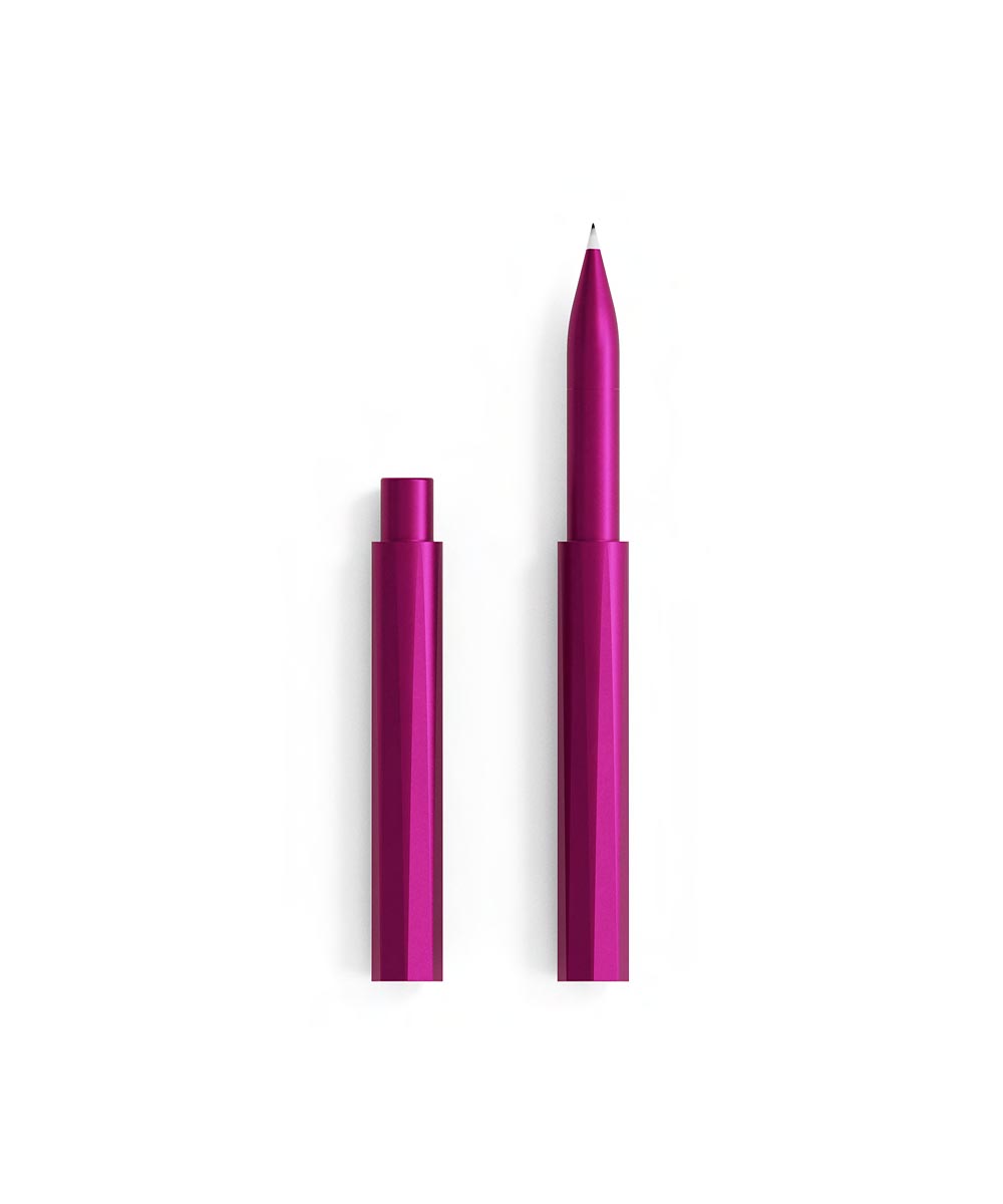 Raspberry Pen Tom's Studio The Wren Refillable Pen - Raspberry | The Hamilton Pen Company